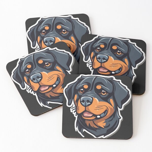 Item preview, Rottweiler Royalty: Pawsitively Adorable Rottie Charm Cute Dog designed and sold by shypixels.