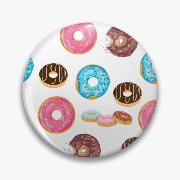 Item preview,  Minimal Donuts Pattern designed and sold by AkulShop.