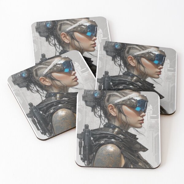 Item preview, Cyber Net Runner - Cyber City Scene designed and sold by Delerat7.