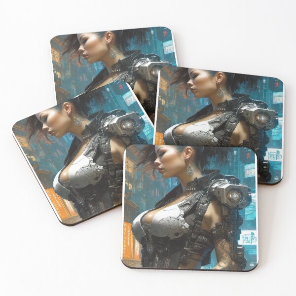 Item preview, Cyber Net Runner - Cyber City Scene designed and sold by Delerat7.
