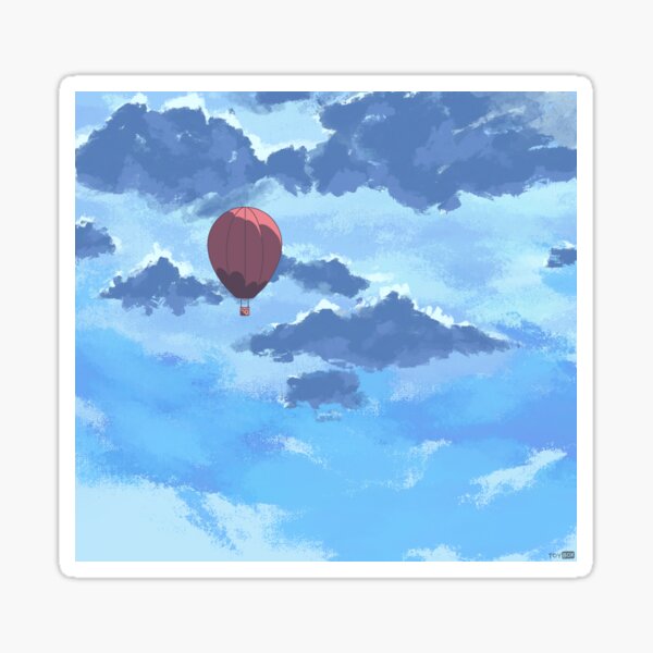 Aperçu de l'œuvre Montgolfière :) créée et vendue par T0YB0X.