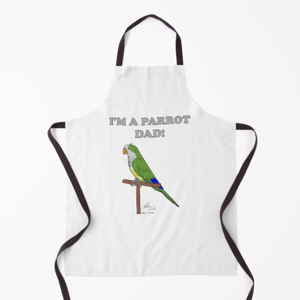 Item preview, I'm a Parrot Dad! - Green Quaker designed and sold by Laughing Parrot Studio.