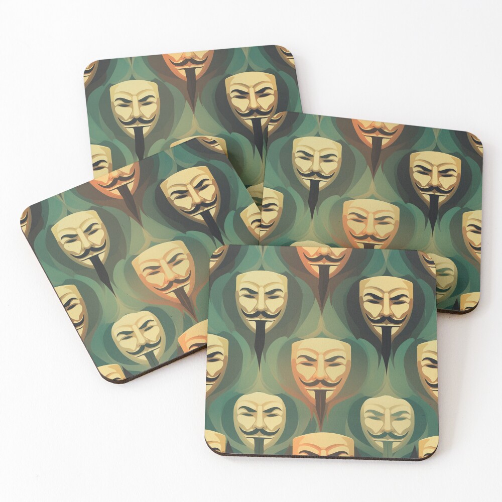 Item preview, Coasters (Set of 4) designed and sold by RodoArtDs.