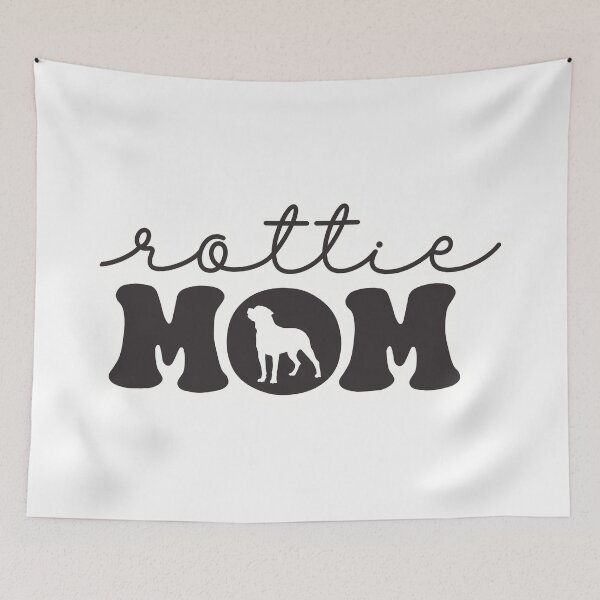 Item preview, Cute Rottie Dog Mom Rottweiler Mama Sticker designed and sold by logankinkade.