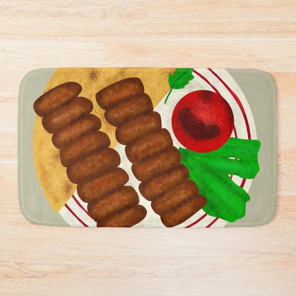 Item preview, Kebab plate  designed and sold by Nadia Arsky.