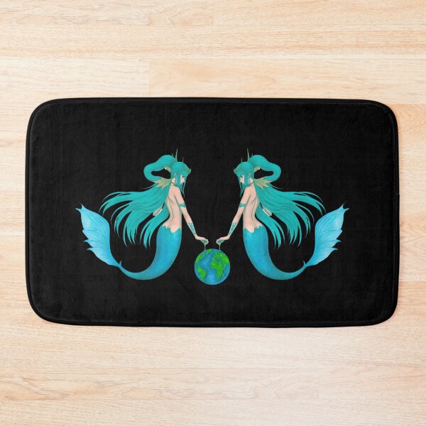 Item preview, Earth Tone Mermaids Protectors of The World designed and sold by SirenasWorld.