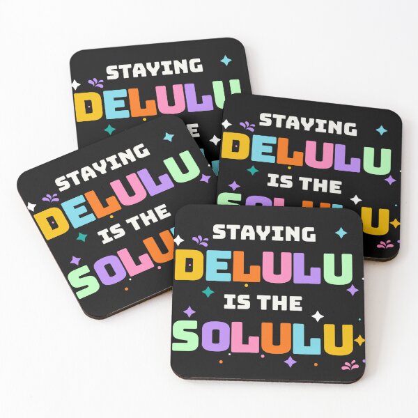 Item preview, staying delulu is the solulu designed and sold by vyascreations.