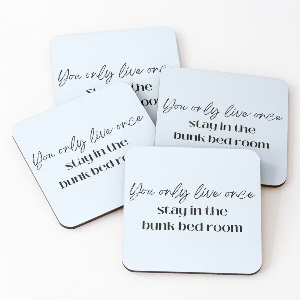 Item preview, Stay in the Bunk Bed Room designed and sold by Cursed-Quotes.