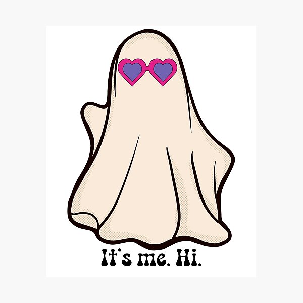 Item preview, It's Me. Hi. Ghost designed and sold by OscarAndOphelia.