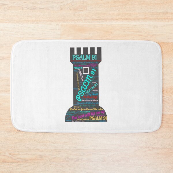 Item preview, Psalm 91| Bible verse| God is the all-powerful tower  designed and sold by Faith-and-Light.
