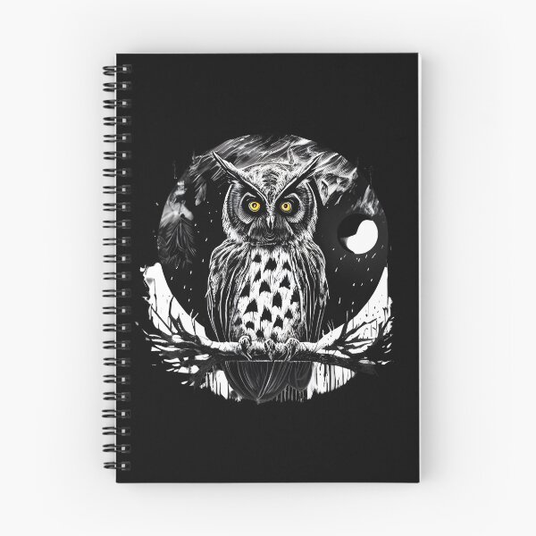 Item preview, emo owl designed and sold by SketchysDESIGNS.