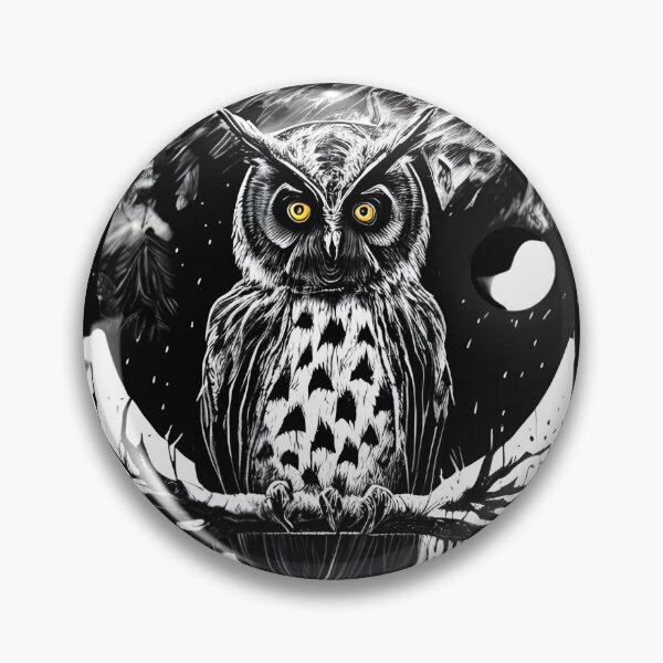 Item preview, emo owl designed and sold by SketchysDESIGNS.