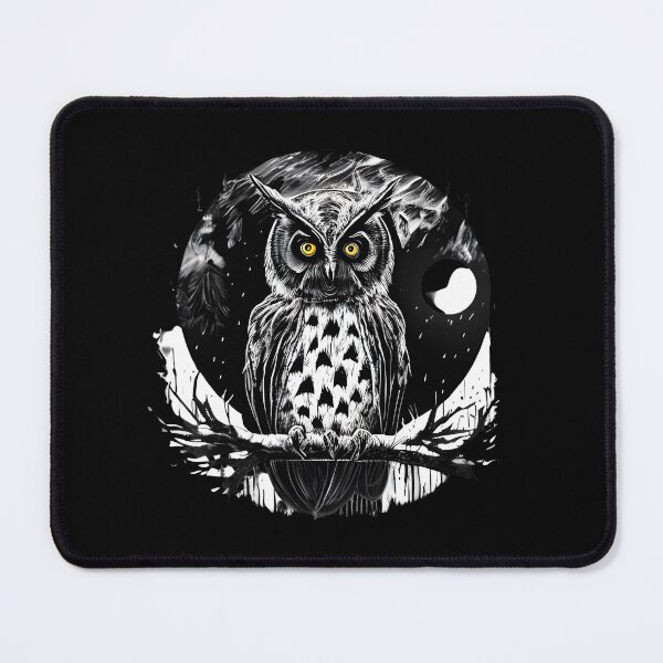 Item preview, emo owl designed and sold by SketchysDESIGNS.