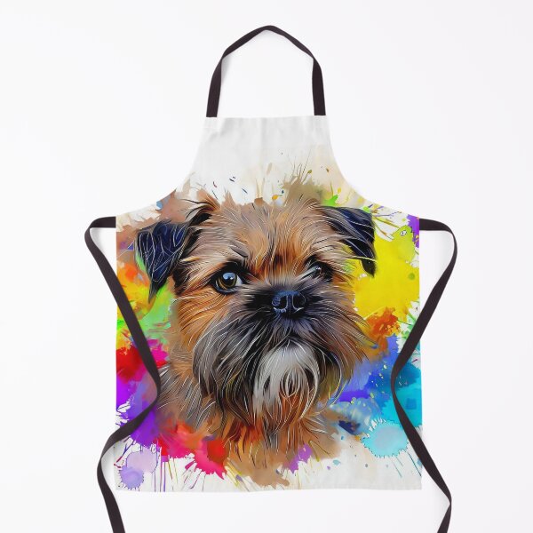 Item preview, Border Terrier Splash Art designed and sold by The Digital Compass.