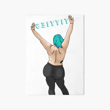 Tittys Art Board Prints for Sale