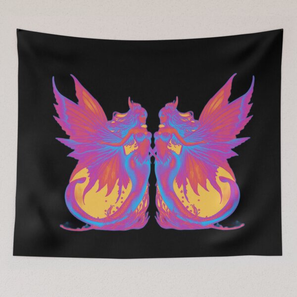 Item preview, Bright Red Sea Fairies designed and sold by SirenasWorld.