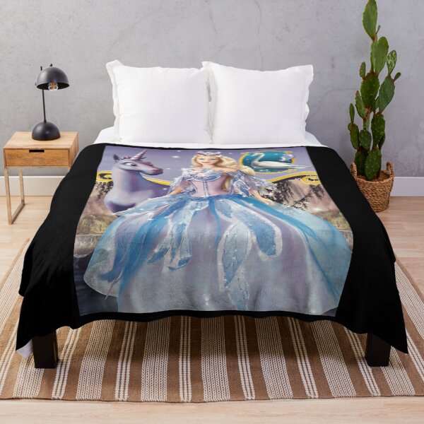 Swan lake Throw Blanket