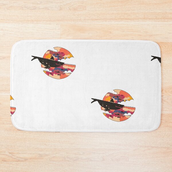 Item preview, Whale through the morning sky designed and sold by MyMessyCreation.