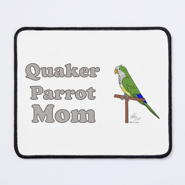 Item preview, I'm a Parrot Mom! - Green Quaker designed and sold by Laughing Parrot Studio.