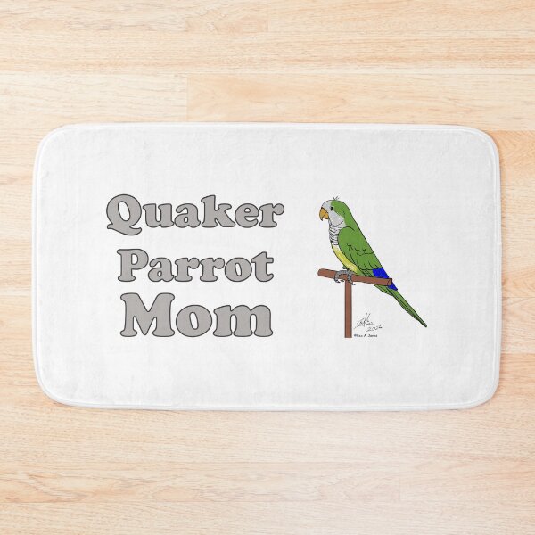 Item preview, I'm a Parrot Mom! - Green Quaker designed and sold by Laughing Parrot Studio.