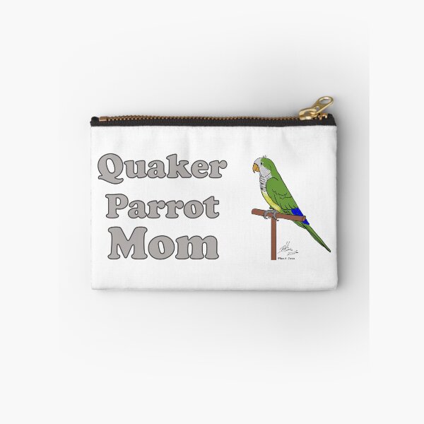 Item preview, I'm a Parrot Mom! - Green Quaker designed and sold by Laughing Parrot Studio.