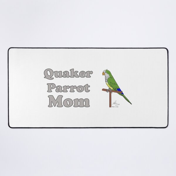 Item preview, I'm a Parrot Mom! - Green Quaker designed and sold by Laughing Parrot Studio.