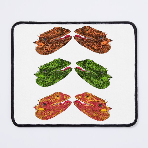 Item preview, Bearded dragon heads designed and sold by Colonels Basement.