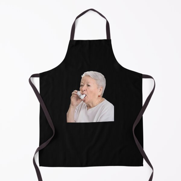 Item preview, Old Lady with Inhaler designed and sold by oeuwulwyyvy39.