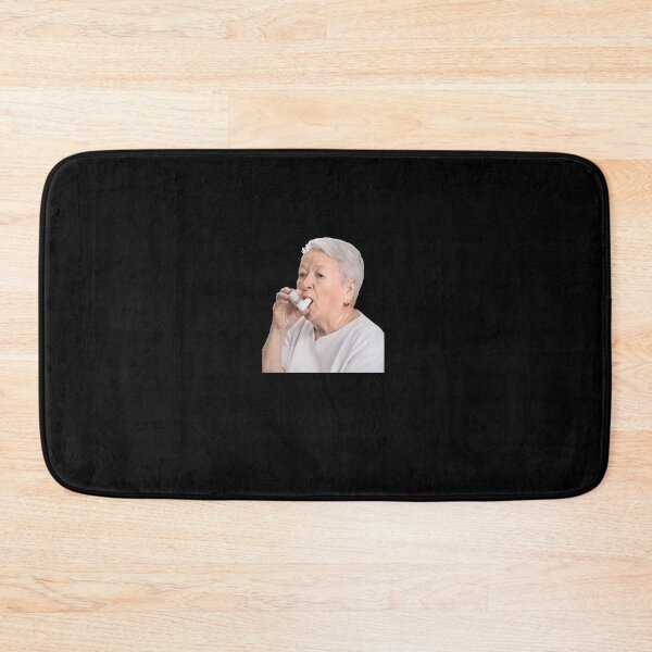 Item preview, Old Lady with Inhaler  	 designed and sold by oeuwulwyyvy39.