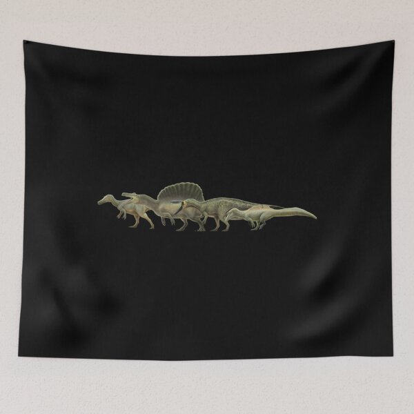 Item preview, SPINOSAURIDAE. Spinosaurus family dinosaurs. paleoart  	 designed and sold by toptcxaoehq93.