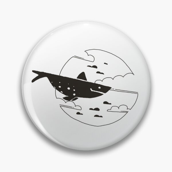 Item preview, Whale through the sky designed and sold by MyMessyCreation.