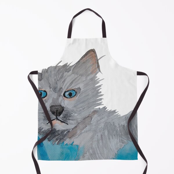 Item preview, watercolor cat designed and sold by andreacabeza.