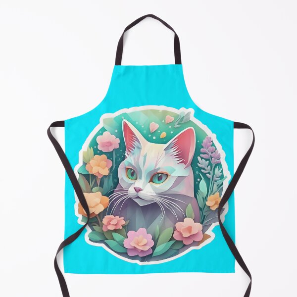 Item preview, Polygonal Flower Cat by Urban Nova Design designed and sold by UrbanNova.