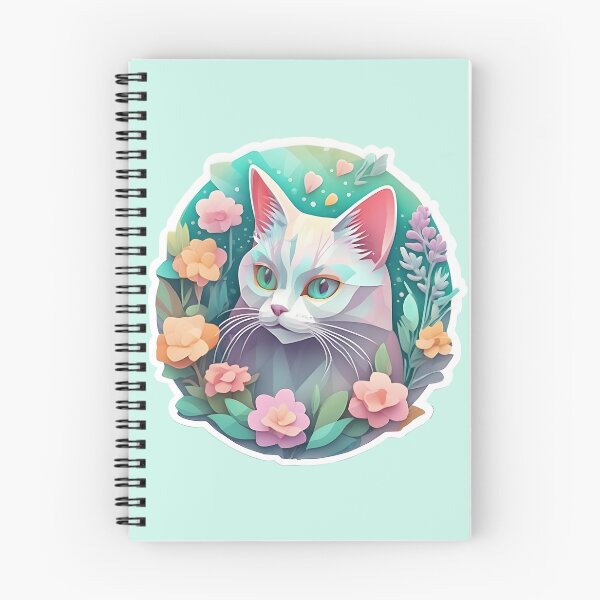 Item preview, Polygonal Flower Cat by Urban Nova Design designed and sold by UrbanNova.