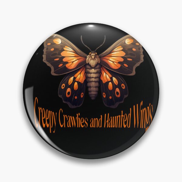 Item preview, Creepy Crawlies and Haunted Wings Spooky Moth Artwork designed and sold by Digiversal.