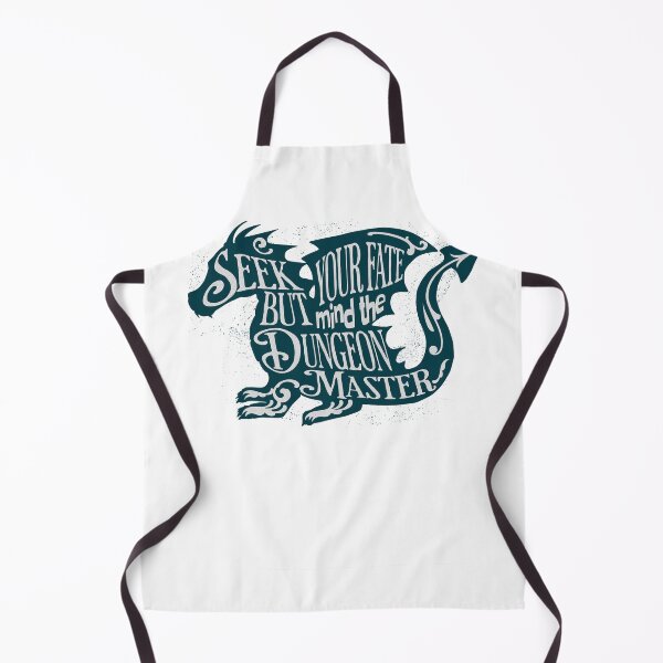Item preview, Seek your fate but mind the dungeon master! - Dungeon Master Warning designed and sold by Zanda-Nerd-Shop.