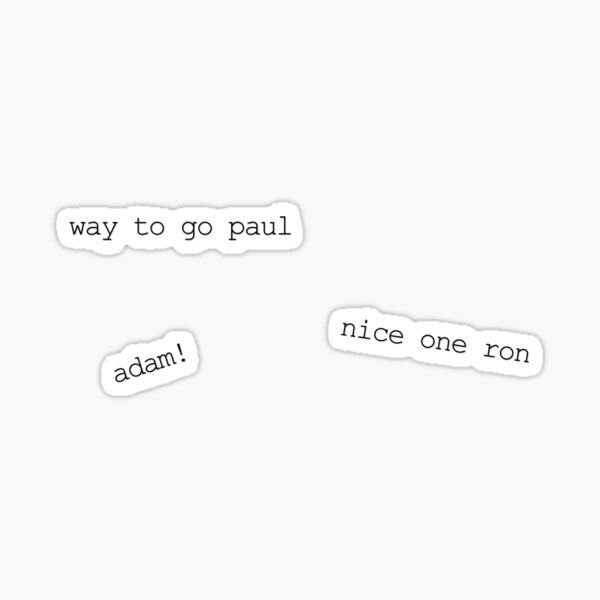 "vine quotes" Sticker for Sale by MiaNotMaya Redbubble