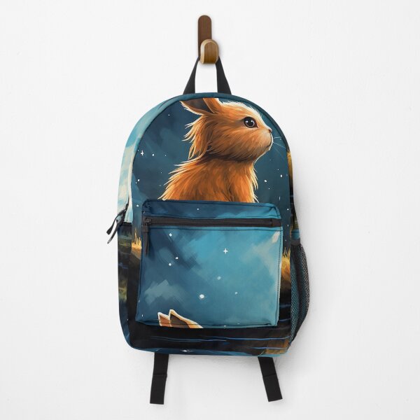 Item preview, Enchanted Night: Brown Bunny Gazing into Starlit Skies designed and sold by Christian Weiss.