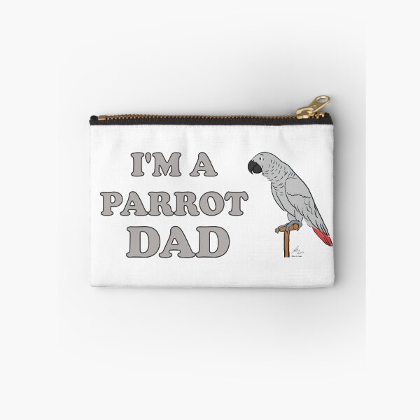 Item preview, I'm a Parrot Dad! - African Grey designed and sold by Laughing Parrot Studio.