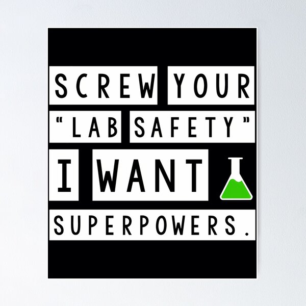 Item preview, Screw your lab safety	 designed and sold by uaixcacnlnv34.