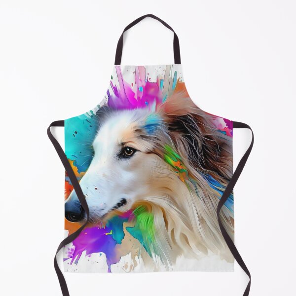 Item preview, Borzoi Splash Art designed and sold by The Digital Compass.