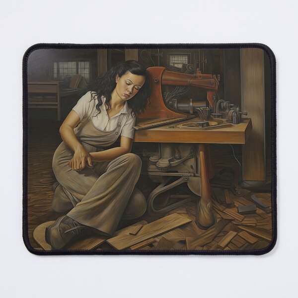 Item preview, A Quick Nap in Her Workshop designed and sold by YoPedro.