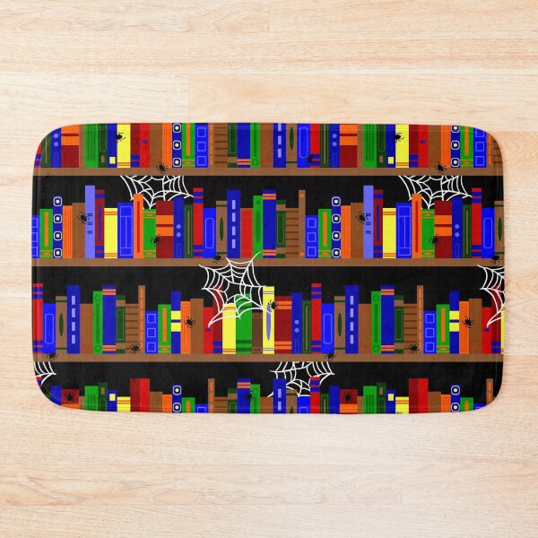 Item preview, halloween library books spiderweb cobweb designed and sold by Gossip Rag.