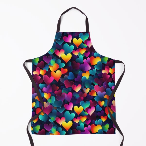 Item preview, multicolored hearts texture designed and sold by RodoArtDs.