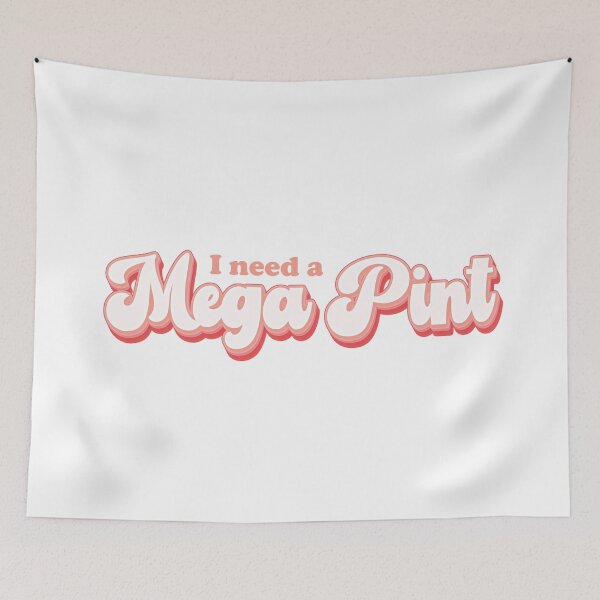 Item preview, I Need a Mega Pint | orange designed and sold by LazyCho.