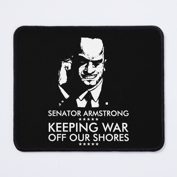 Item preview, Senator Armstrong Presidential Campaign - Metal Gear Rising Revengeance designed and sold by xllhexcbkmr62.
