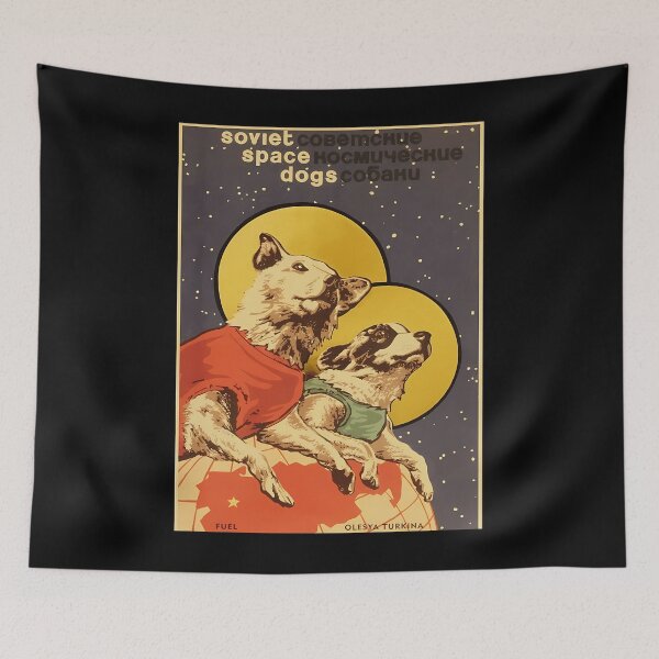 Item preview, Soviet Space Dogs  	 designed and sold by ljslabxlyv71.