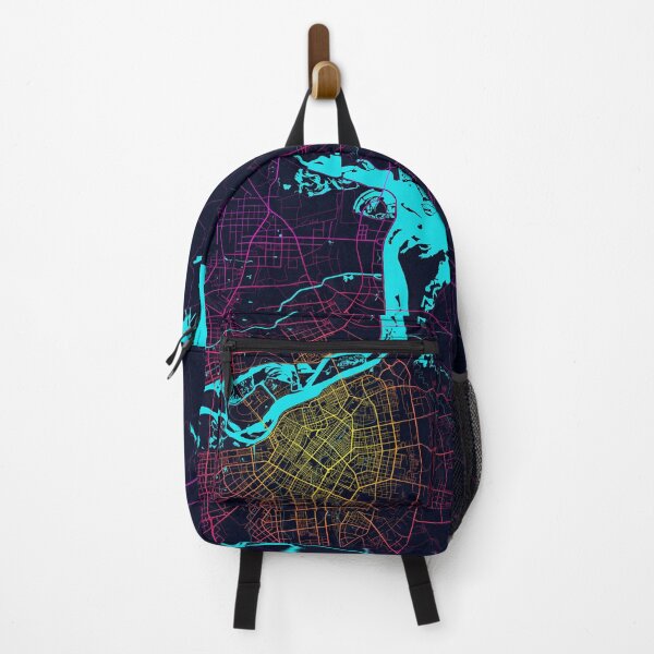 Item preview, Harbin City Map of China - Neon designed and sold by deMAP.