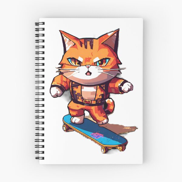 Item preview, Cat on skateboard  designed and sold by Coollzone.