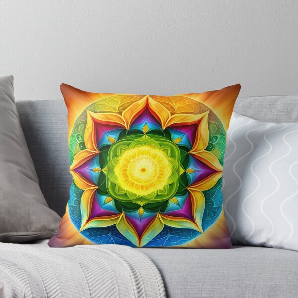 Aperçu de l'œuvre Le mandala rayon de soleil créée et vendue par Solotrope.